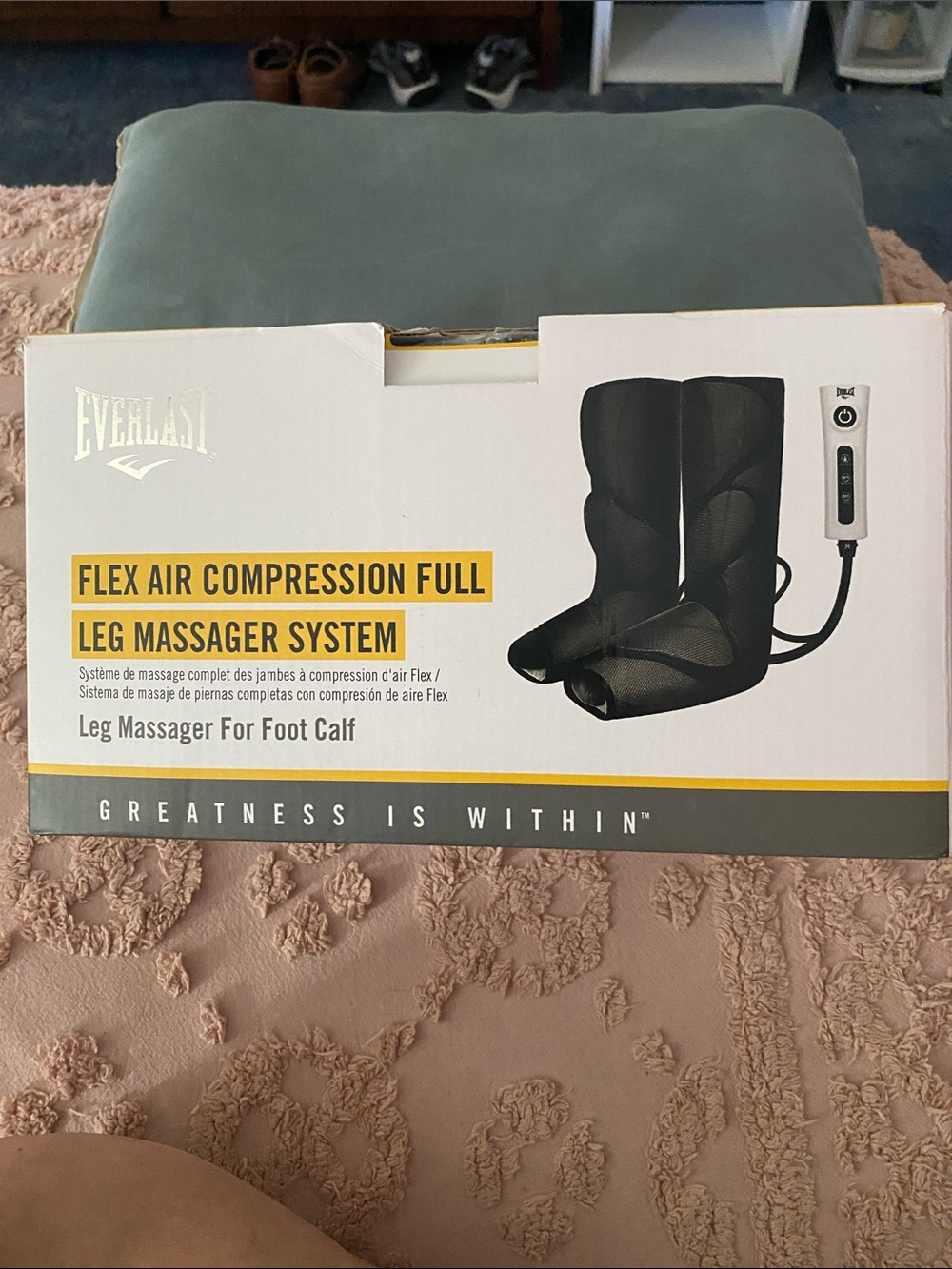 Flex Air Compression Full Leg Massager System